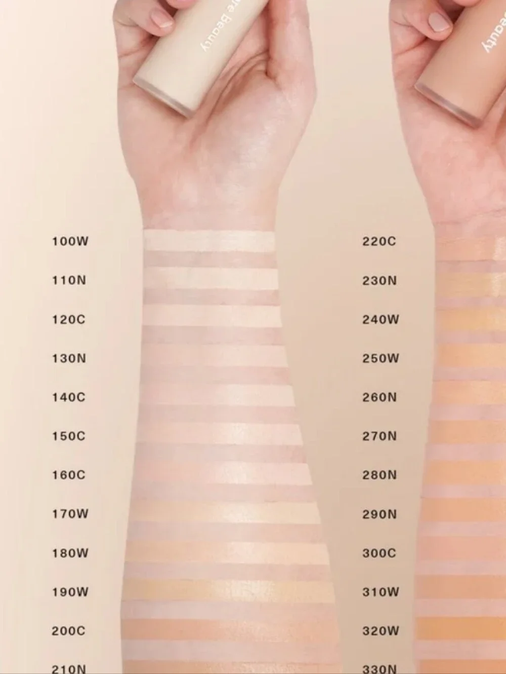 NIB RARE BEAUTY LIQUID TOUCH WEIGHTLESS FOUNDATION IN 120 C